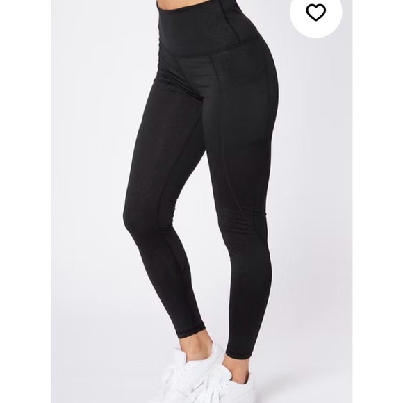Scorpio Sol Pants - Scorpio Sol Serena Pocket Legging Black Pebble Gloss Size Small.